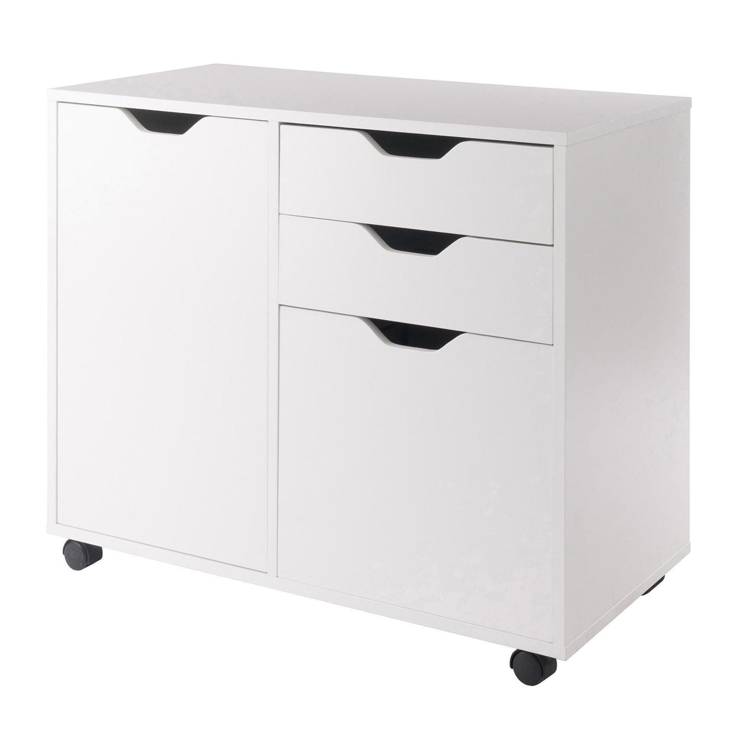 Halifax 2 Section Cabinet - White