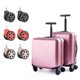 thumbnail image 2 of Durable Replacement Wheels Universal Quiet Wheels Versatile Wheels 1 Pair For Luggage Smooth Rolling & Easy To Install, 2 of 5