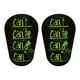 thumbnail image 3 of 2 mini espinilleras de fútbol, ​​accesorios para espinilleras, protector de espinilleras de fútbol Letras verdes negras, 3 of 9