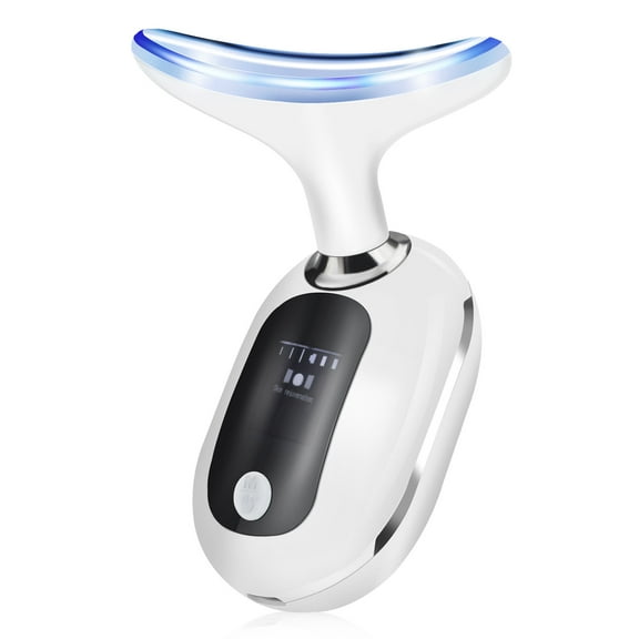 Anti Wrinkles Face Massager for Facial and Neck, Face Sculpting Tool Vibration Massager Device with 3 Color Heat Modes for Skin Care Tightens and Lifts