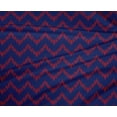 thumbnail image 4 of oneOone Polyester Lycra Fabric Chevron Ikat Print Sewing Fabric BTY 56 Inch Wide, 4 of 4