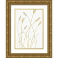 thumbnail image 1 of Artographie Studio 14x18 Gold Ornate Wood Framed with Double Matting Museum Art Print Titled - Bunny Grass 01, 1 of 4