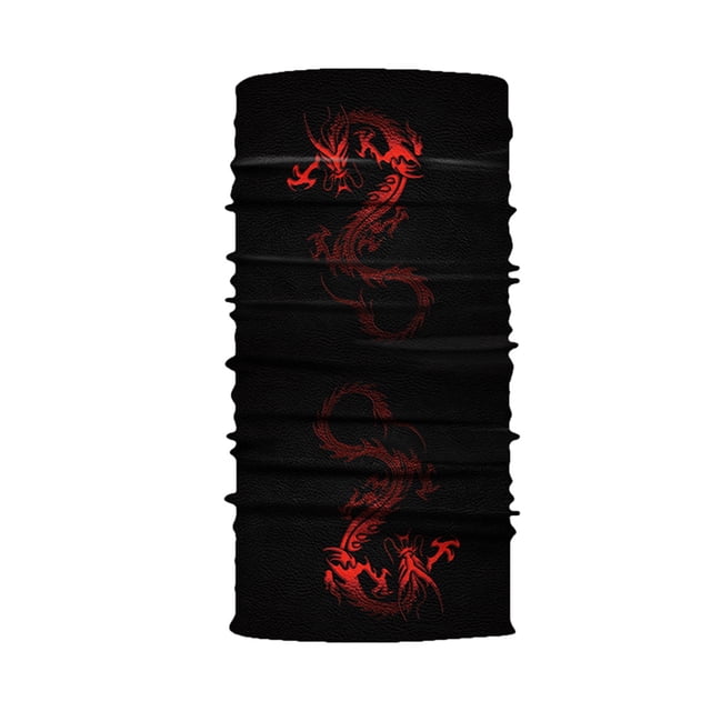 Baohd Motorcycle Bandana Scarf Cycling Half Face Mask Riding Dustproof Windproof Headband Headwear No.17