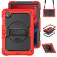 thumbnail image 1 of Pour Xiaoxin Pad 2024 Étui 11 Pouces Support Robuste Housse de Tablette funda pour Lenovo Tab M11 To330FU TB331FC Étui Rotatif à 360° Capa Rouge Tab M11 11 Pouces, 1 of 6