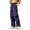 Dark Purple, variant on Women's Water Resistant Hiking Pants, Fleece Lined Cargo Pants for Women, High Waisted Baggy Parachute Trousers, Wide Leg Climbing Pants with Multi Pockets for Winter Outdoor and Street Black