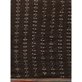 thumbnail image 3 of Brown & Gold-Toned Beads and Stones Embellished Art Silk Saree - 16784330, 3 of 5