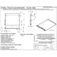 thumbnail image 2 of Vestil TS-30-7260 Steel Truck Dockboard, 72 x 60 in. - 30000 lbs, 2 of 2