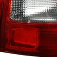 thumbnail image 6 of Spec-D Tuning Red Clear Lens Tail Lights Compatible with 1992-1995 Honda Civic 3-Door Hatchback, Left + Right Pair Assembly, 6 of 7