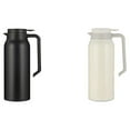 thumbnail image 3 of TureClos - Botella térmica portátil de acero inoxidable para cocina, comedor, hotel, hogar, interior y exterior, con asa, 1,5 l, color blanco, 3 of 8