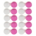 thumbnail image 2 of Wswqop 10 Pieces Contact Travel Lenses Case Container Holder Pink, 2 of 5
