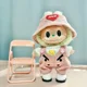 thumbnail image 1 of Mini ropa de muñeca de peluche de 17cm, accesorios de atuendo para muñecas Idol de Corea Kpop Exo Labubu II, monos a cuadros para fiesta sentada, ropa, 1 of 5