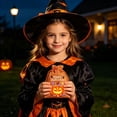 thumbnail image 5 of AZXY Halloween Trick or Treat Bags Drawstring Pumpkin Candy Pouches, Reusable Happy Halloween Gift Treat Sacks for Holiday Costume Party Favors & Halloween Decor Supplies, 5 of 7