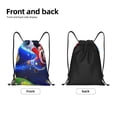 thumbnail image 5 of Saiise Mario Print Drawstring Backpack String Bag Sackpack Cinch Water Resistant for Gym Shopping Sport Yoga, 5 of 9