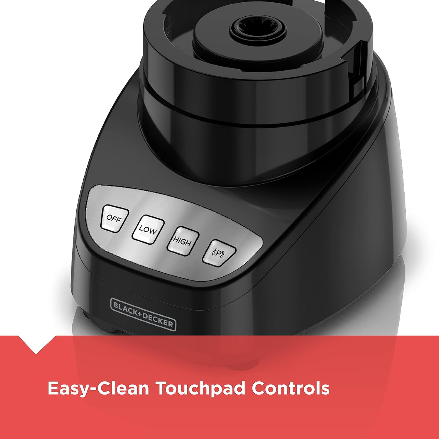 BLACK+DECKER Food Processor and Vegetable Chopper, 8-Cup Capacity, 450W, Stainless Steel Blades, Grate, Shred, Slice, Mince, Puree, Black, FP4100B