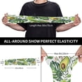 thumbnail image 5 of Lsque Watercolor Green Tropical Cooling Arm Sleeves for Men & Women -Compression Sleeves to Cover Arms for Working,Sun Sleeves for UV Protection,Breathable, Moisture-Wicking, 5 of 8