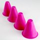 thumbnail image 2 of Marca de patín de fútbol, barril, obstáculos de fútbol, conos de carretera para equipo de entrenamiento deportivo (rosa), 1 ud., 2 of 2