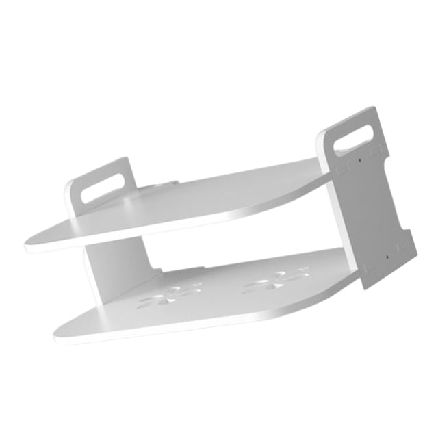 Moyic Decodificador de pared de TV sin perforación, estante para teléfono, soporte montado en la pared, disipación de calor, soporte decorativo para Decoración del hogar Moyic HA020468-00