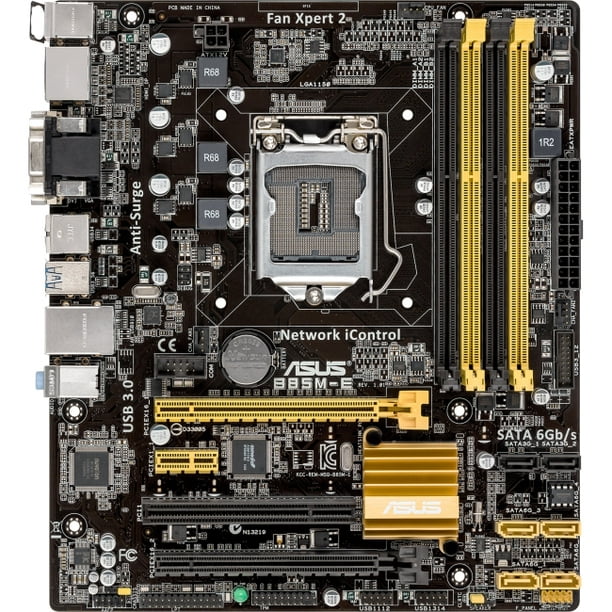 Asus B85M-E/CSM Desktop Motherboard - Intel Chipset - Socket H3 LGA