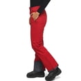 thumbnail image 2 of Pantalones de nieve Arctix con aislamiento vintage rojo para mujer, talla XS, 2 of 5