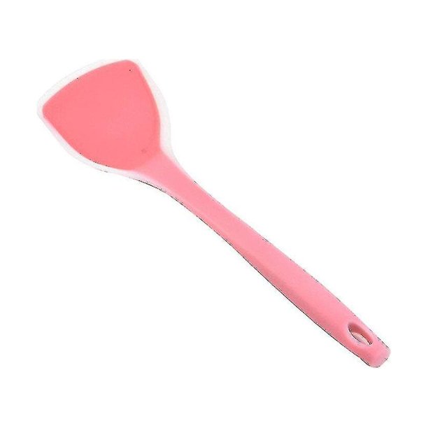 2pcs Silic Spatula For Ing Non-stick Translucent Nylon Seamless Frying Pan Ing Spatula