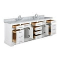 thumbnail image 4 of Maklaine 84" Double Vanity in White, 4 of 13
