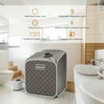 thumbnail image 6 of Costway Indoor Portable 2L Steam Sauna Spa Tent w/Chair Grey, 6 of 12