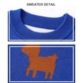 thumbnail image 6 of WIBACKER Christmas Sweater for 1-6T Girl Boy Toddler Kids Baby Cute Elk Pullover Knitted Tops, 6 of 7