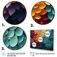thumbnail image 3 of Designart "Harmonic Fusion Hardedge Art painting III" Modern Canvas Print, 3 of 5
