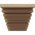 thumbnail image 2 of 11"W x 22"D x 11"H Wide Landon Rough Cedar Woodgrain TimberThane Corbel, Primed Tan, 2 of 6