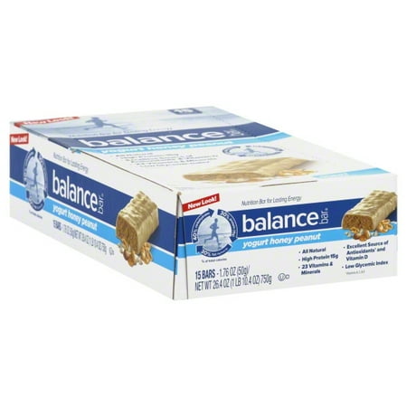 US Nutrition Balance Bar Energy Bar, 15 ea