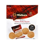 Walkers Pure Butter Home-Baked Premium Shortbread Cookies, 0.89 oz, 24 ct 1PK