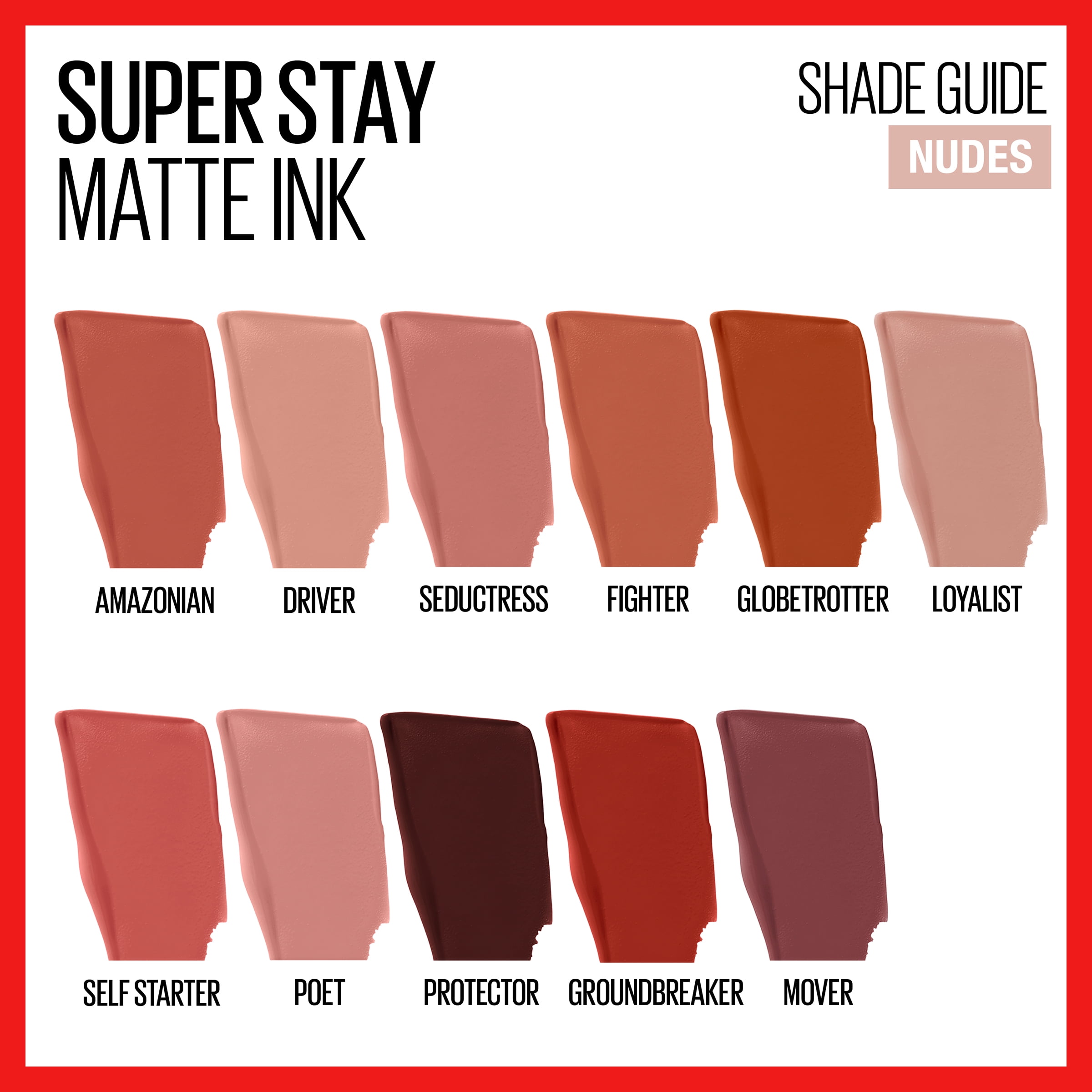 Lipstick, Seductress Stay Super Liquid Matte Un-nude Ink Maybelline