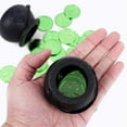 thumbnail image 4 of NookHiveSt. Patrick's Day Party Decor Set - Plastic Gold Shamrock Coins, Witch Candy Jar, Treasure Game Favors, 3-Leaf Clover Themed Decoration, 4 of 5