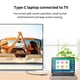 thumbnail image 3 of Adaptador De Concentrador Tipo C A Hdmi Usb-C Rj45 Usb 3,0 Convertidor Multimedia Tipo C Para Macbook Galaxy S8 Dex Huawei P30 Scienceny EL010703-00, 3 of 6