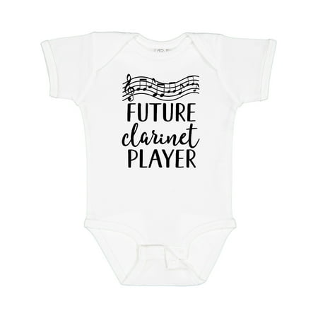 

Inktastic Future Clarinet Player Music Gift Baby Boy or Baby Girl Bodysuit