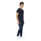 thumbnail image 2 of Playera para hombre con cuello V, azul marino, manga corta azul marino G Incógnita 770149, 2 of 5