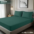 thumbnail image 5 of Utopia Bedding Queen Fitted Sheet - Bottom Sheet - Deep Pocket - Soft Microfiber - Shrinkage and Fade Resistant - Easy Care -1 Fitted Sheet Only Emerald, 5 of 8