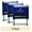 Blue, variant on ACCEPTED By Date Self Inking Rubber Stamp (Red Ink) - Large