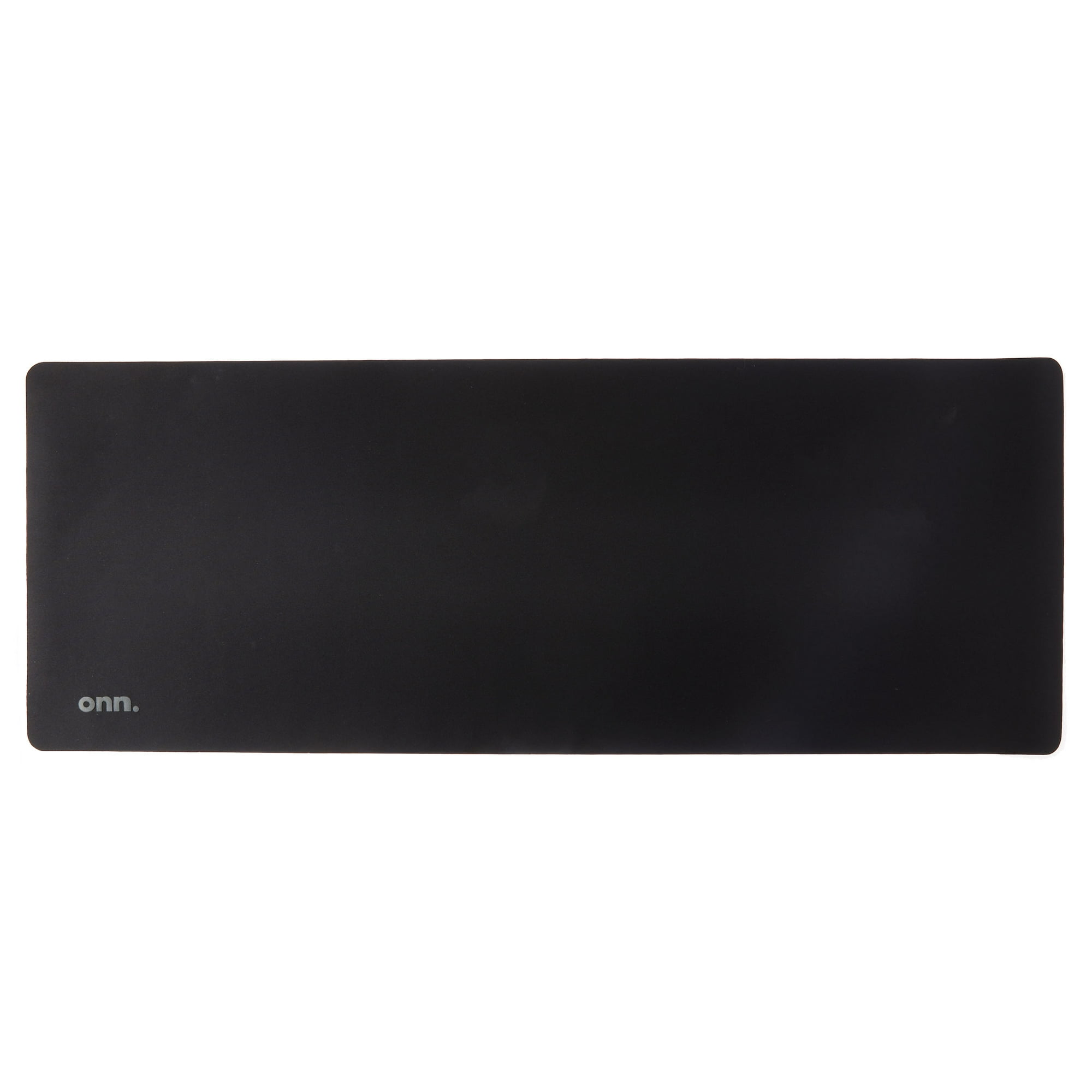 onn. Desktop Mouse Mat, Black, 32"x12"