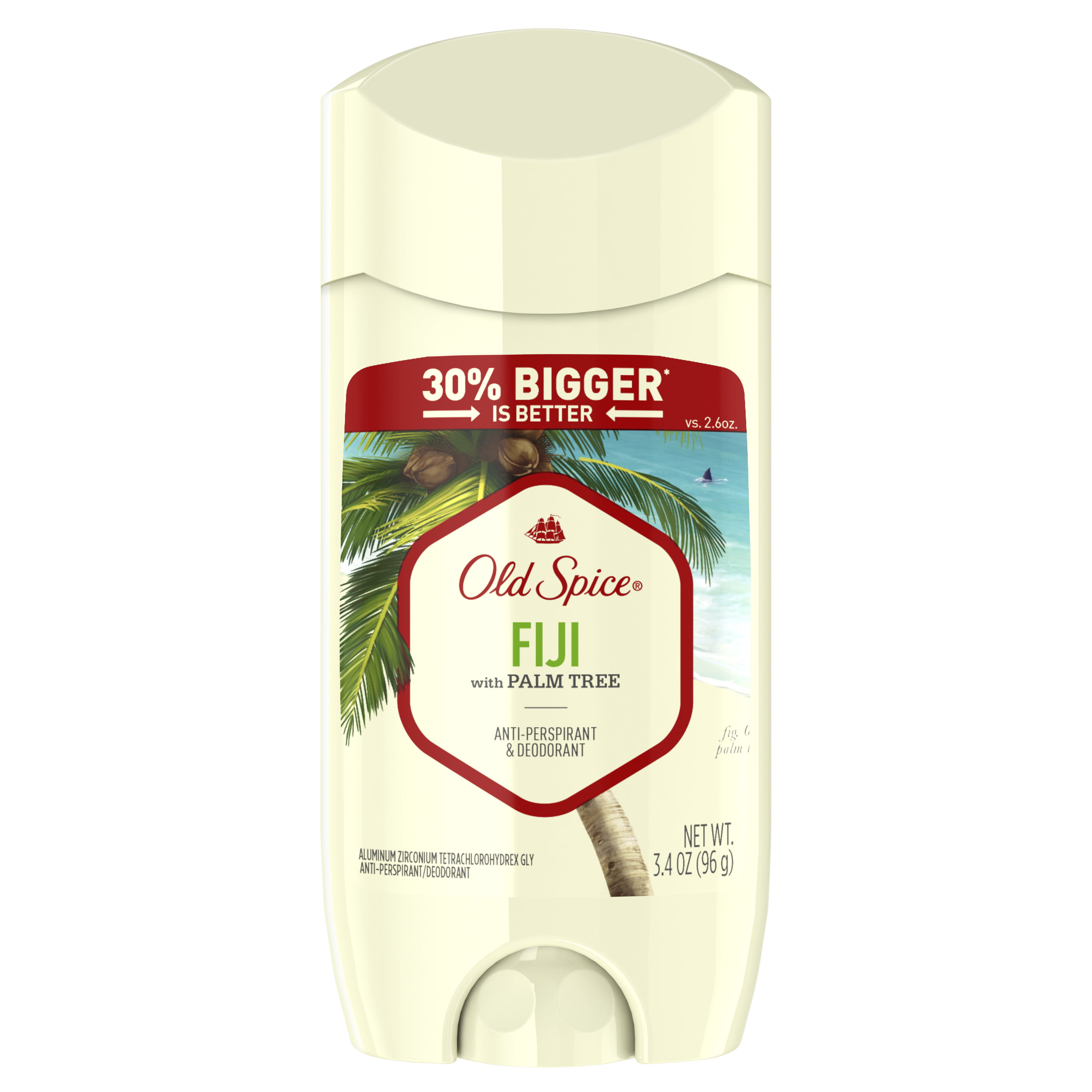 Voorzichtigheid Helaas afgunst Old Spice Antiperspirant Deodorant for Men, Fiji, 3.4 Oz. - Walmart.com