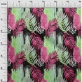 thumbnail image 3 of oneOone Cotton Flex Pink Fabric Leaves Sewing Craft Projects Fabric Prints By Yard 40 Inch Wide-GK, 3 of 6