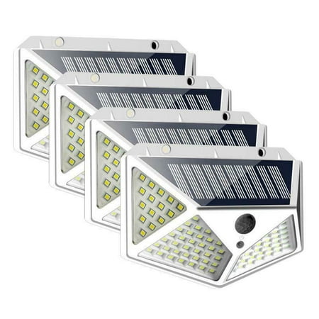 

CFX 100Led Solar Sensor Wall Light White