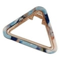 thumbnail image 5 of Large Hair Claw Clips Triangle Hollow Out Geometric Hairpins Jaw Clips Barrettes, 5 of 8