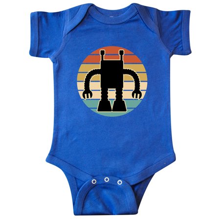 

Inktastic Robotics Vintage Robot Sunset Gift Baby Boy or Baby Girl Bodysuit