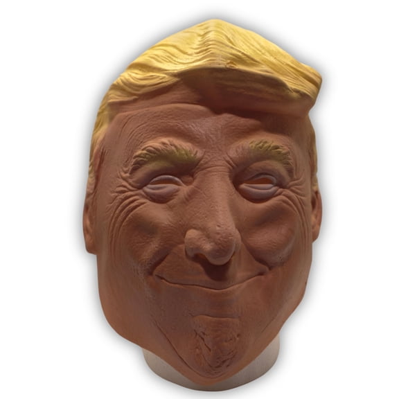 Realistic Donald Trump Latex Mask, Costume Halloween Party Accessory, One Size