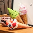 thumbnail image 4 of 7.9in/20cmIce Cream Plush Simulation Ice Cream Doll Plush Stuffed Cushion Sofa Bedding Decoration Dessert Throw Pillow Food Stuffed Gifts Kid Toy, 4 of 6