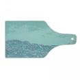 thumbnail image 1 of Nautical Cutting Board, Marine Beauty Shell with Seahorse Starfish Oysters Ocean Sea Tropical Image, Decorative Tempered Glass Cutting and Serving Board, in 3 Sizes, by Ambesonne, 1 of 2