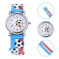 thumbnail image 2 of 1pc Student Time Clock Wristwatch Children's Football Pattern Quartz Watch, 2 of 7