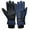 Blue, variant on PULLIMORE Touchscreen Ski Gloves, Waterproof Winter Gloves for Men & Women with Grip & Zip Pocket