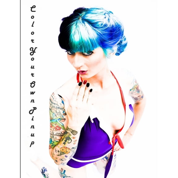 Color Your Own Pinup, (Paperback)